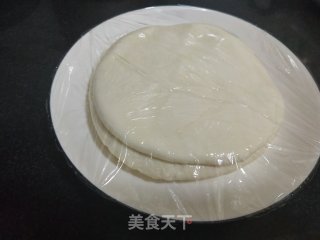 不用擀面刀切的懒人面的做法步骤：4