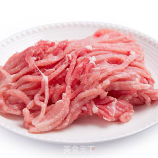 青椒肉丝的做法的做法步骤：2