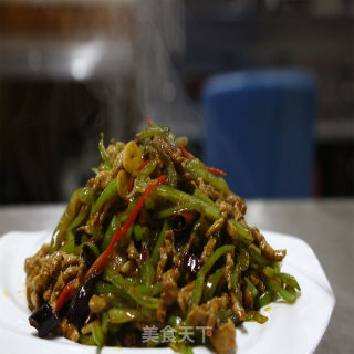 青椒肉丝的做法的做法步骤：3