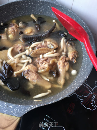 “春季润燥汤水”菌菇鸡汤的做法步骤：16