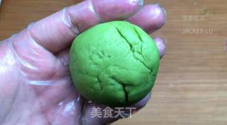 小小花生酥（原味、抹茶味），一口酥软香气扑鼻，入口即化酥掉渣。的做法步骤：9