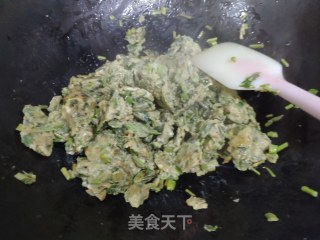 香椿炒蛋的做法步骤：7