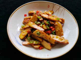 小炒豆干的做法步骤：10