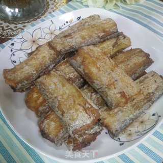煎带鱼的做法步骤：7