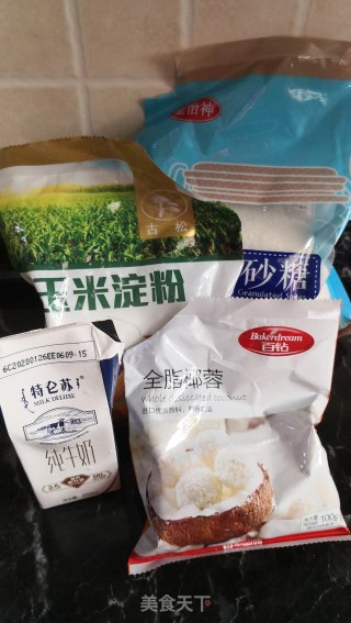 牛奶方块的做法步骤：1