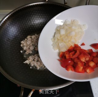 葱香肉末豆腐的做法步骤：4