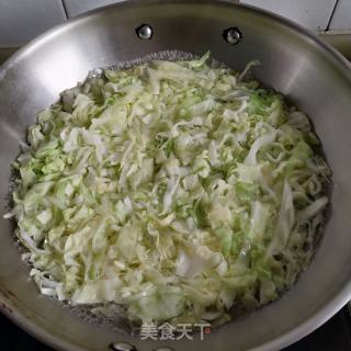 肉末粉条包头菜的做法步骤：2
