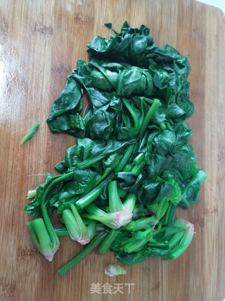 菠菜馒头的做法步骤：3