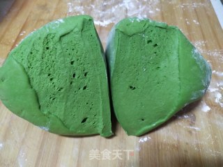 菠菜馒头的做法步骤：7