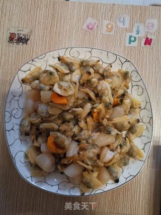 香炒海贝的做法步骤：1