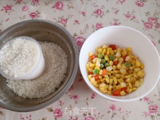 玉米饭的做法步骤：1