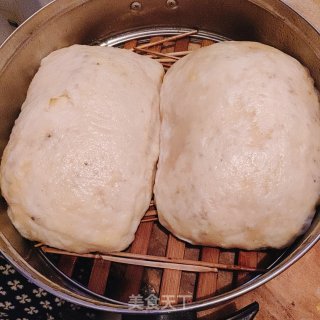 蛋黄肉松千层饼的做法步骤：8