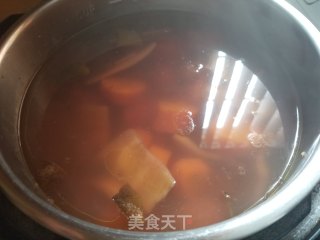 胡萝卜赤小豆粉葛汤的做法步骤：10