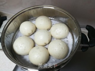 玫瑰绿豆馅豆包的做法步骤：12