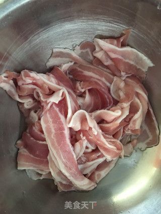 香煎奥尔良五花肉片的做法步骤：1