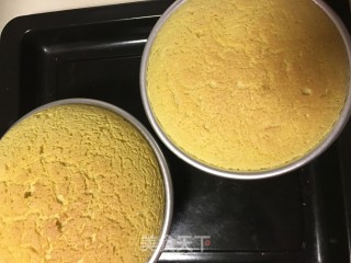 芒果蛋糕的做法步骤：16