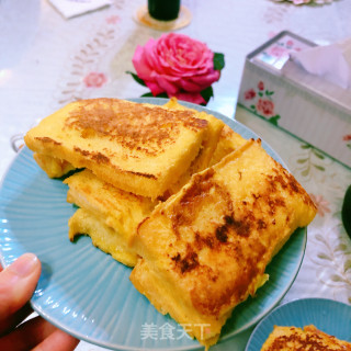 鸡蛋煎香蕉????吐司????的做法步骤：7