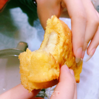 鸡蛋煎香蕉????吐司????的做法步骤：9