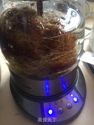 玉米须灵芝玫瑰花水的做法步骤：6