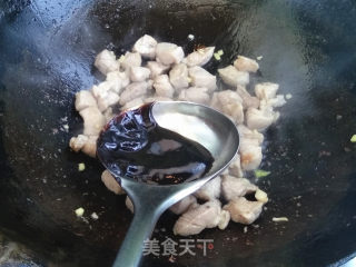 酱爆肉丁时蔬的做法步骤：10