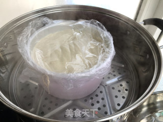 红豆薏米蒸蛋糕的做法步骤：10