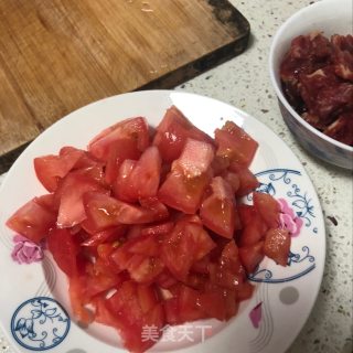 美味的西红柿蛋汤。的做法步骤：4