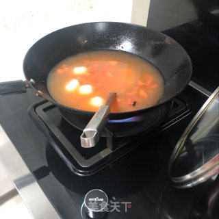 美味的西红柿蛋汤。的做法步骤：11