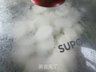 五花肉油豆角焖年糕的做法步骤：11