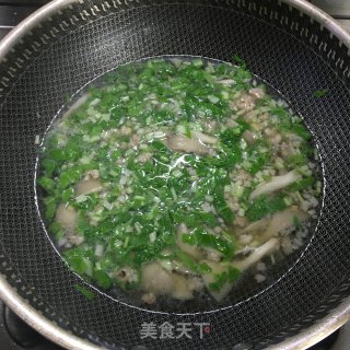 肉末平菇青菜汤的做法步骤：9