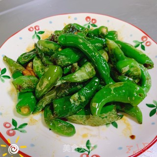 虎皮尖椒的做法步骤：6