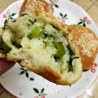 烤芝麻香葱卷的做法步骤：11