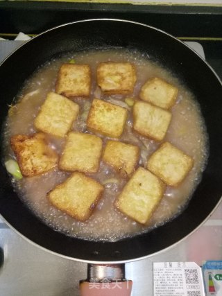 锅烧豆腐的做法步骤：9