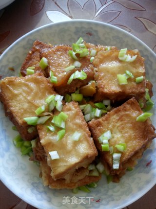 锅烧豆腐的做法步骤：11