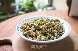 香椿炒蛋的做法步骤：8