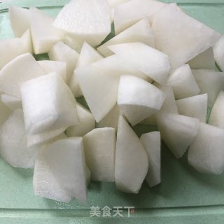 萝卜煲排骨的做法步骤：3
