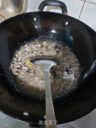 香菇肉末豆腐的做法步骤：9