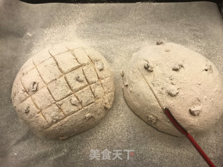 核桃仁法国圆面包的做法步骤：15