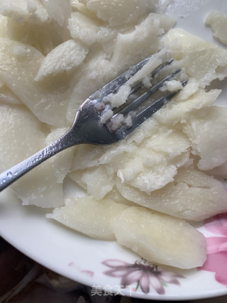 山药紫薯饼的做法步骤：1