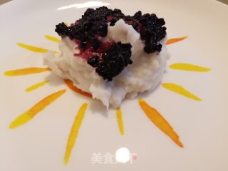 桑果酱淮山泥的做法步骤：7