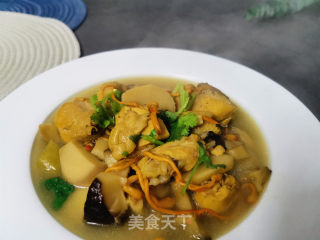 虫草花煲鸡汤的做法步骤：7
