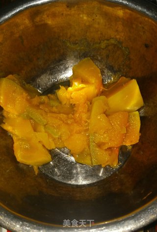 黑芝麻南瓜粑粑的做法步骤：1
