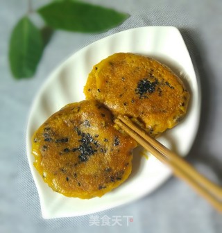 黑芝麻南瓜粑粑的做法步骤：8