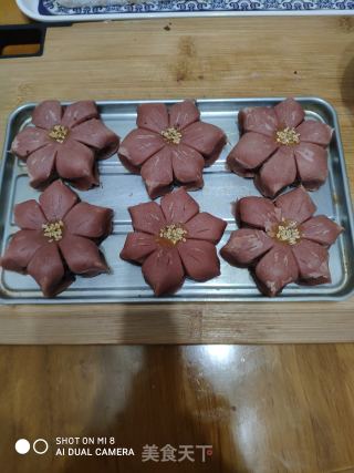 桃花酥的做法步骤：7