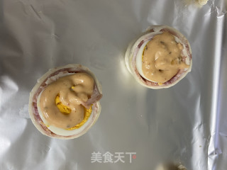 培根鸡蛋卷的做法步骤：5