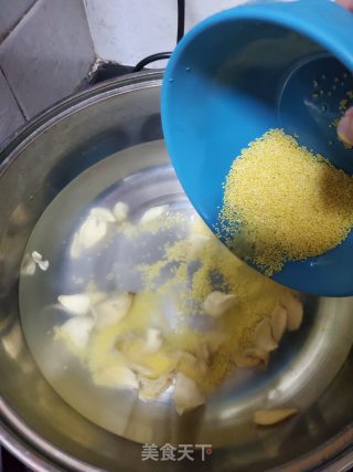 百合小米粥的做法步骤：4