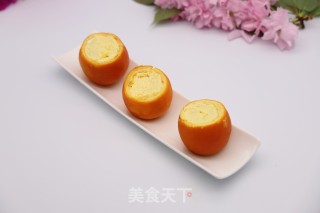 香橙蒸蛋的做法步骤：7