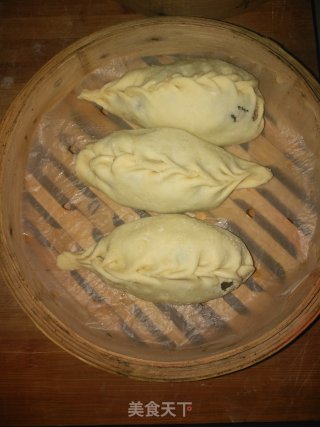 玉米面海菜包子的做法步骤：17