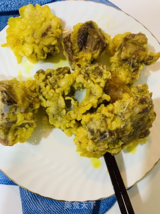 咸蛋排骨的做法步骤：4