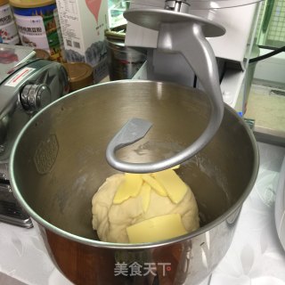 酸奶蔓越莓排包的做法步骤：4