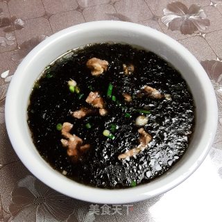 紫菜瘦肉汤的做法步骤：11